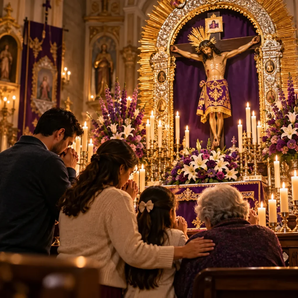 Oración al Señor de los Milagros por la Salud y Protección de la Familia