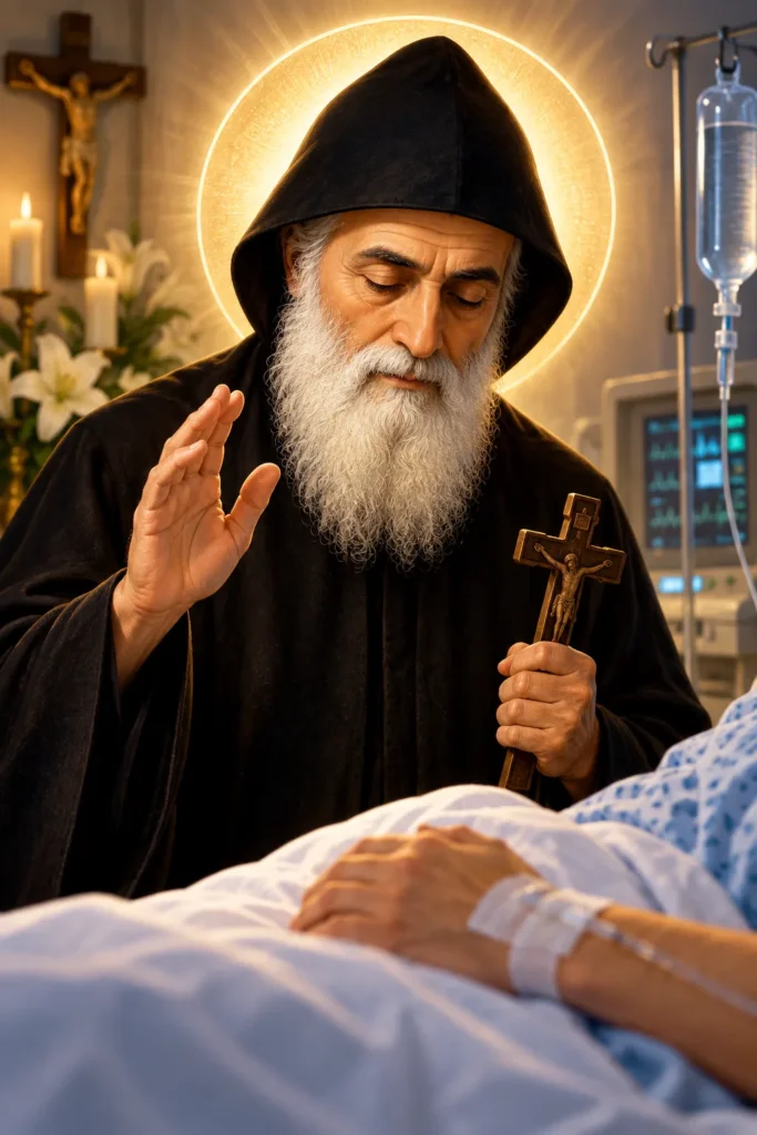 San Charbel Antes de una Operación o Tratamiento