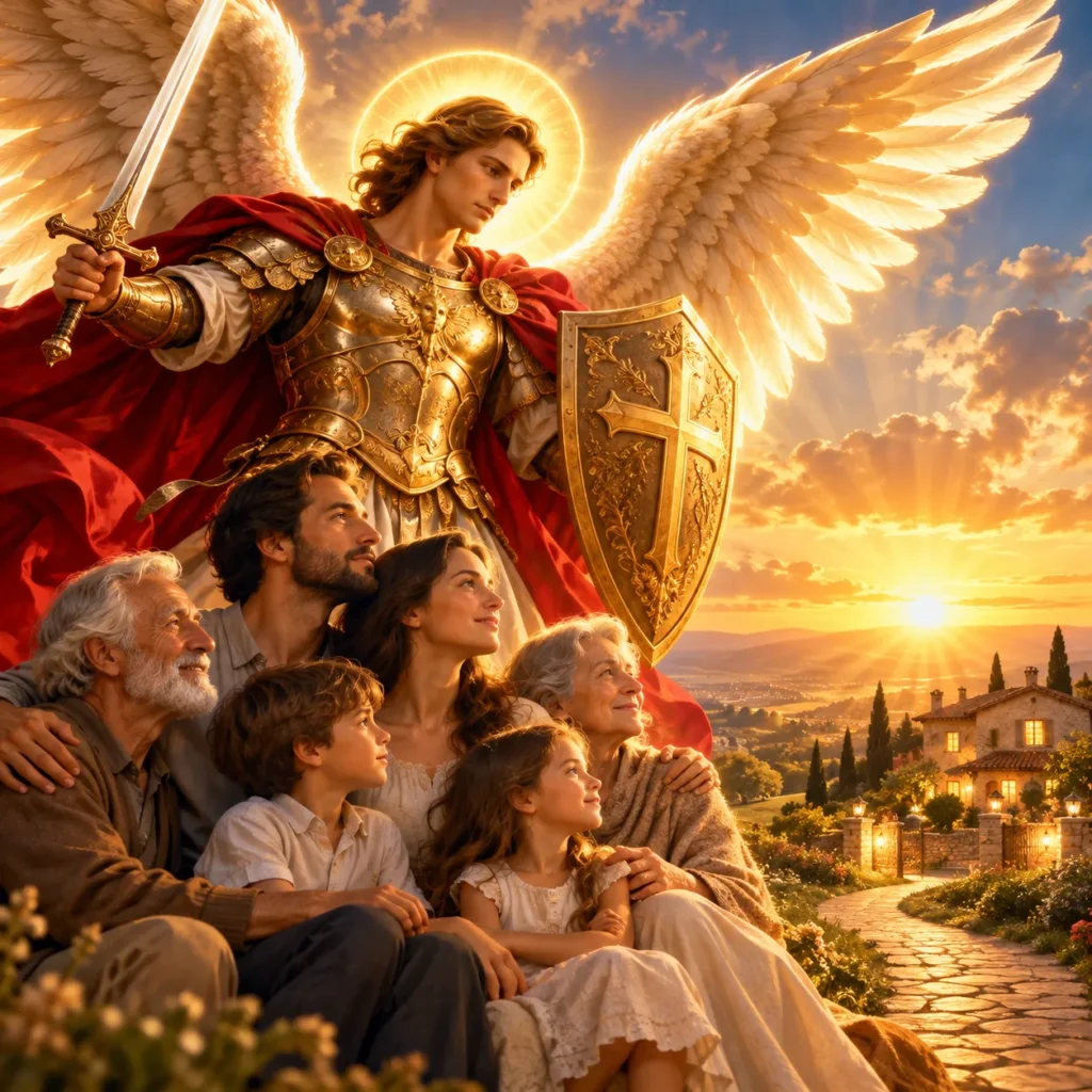 San Miguel Arcángel para Proteger el Futuro de la Familia